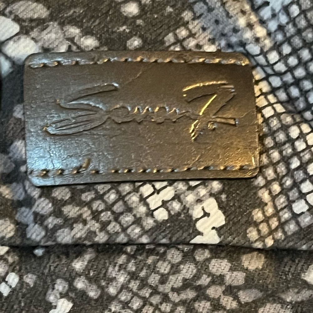 EUC Python Jeans Gray White 8 - Picture 4 of 7